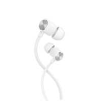 Auriculares estéreo HD con controlador dinámico de 10mm con cable con micrófono Jack de 3,5mm TWS Compatible para juegos de viaje, computadora, uso de teléfono