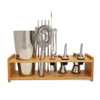 Kit de barman JQ support de shaker à cocktail support d'outils de bar stockage d'outils de barman pour le mélange de boissons de restaurant à domicile