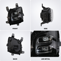 Nouveau phare antibrouillard avant Wuling Hongguang Air EV OEM 24331828 Noir brillant LED 65W avec support de montage