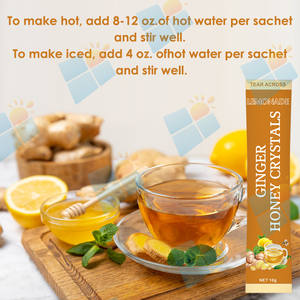 סוני תווית פרטית לימון ג 'ינג' ר תה צמחי דבש תה צמחים לתה בבטן חמה עם טעם לימון דבש - Product Image 4