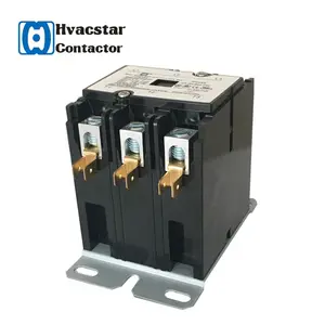2024 CUL Certified HVAC Definite Purpose Brand Magnetic 3 Poles Electronic AC Contactor 3P 40Amp 24-277v air conditioning