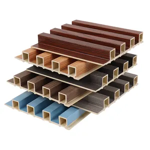Заводская поставка, деревянная пластиковая композитная панель, панель из ПВХ, стеновая панель из ПВХ, абстрактная боковая панель из WPC