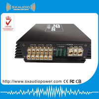 Haute Performance voiture Audio DSP processeur égaliseur numérique 6 canaux entrée voiture DSP amplificateur intégré