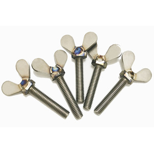 M4 M5 M8 Gr2 Gr5 Lớp 2 Lớp 5 Titan Hợp Kim Thép Anodized Bướm Cánh Bu Lông Với Cánh Tròn Din316 - Product Image 5