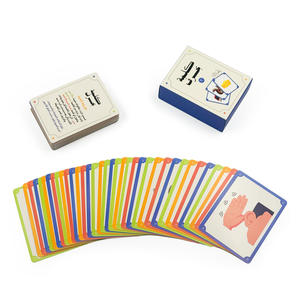 Muestra Gratuita de Tarjetas de Memoria con Palabras Cognitivas en Árabe, Impresión de Logotipo Personalizado, para el Aprendizaje Infantil, <span class=keywords><strong>Juego</strong></span> Educativo de Cartas - Product Image 4