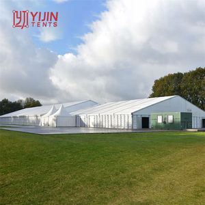 Carpa Grande para Fiestas y Bodas con Estructura de Aluminio de 5 x 10 m para 50 Personas al Aire Libre - Product Image 1