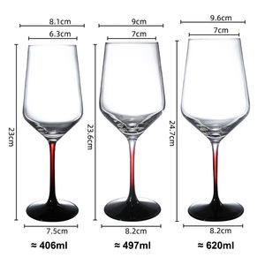 <span class=keywords><strong>Verre</strong></span> à vin <span class=keywords><strong>rouge</strong></span> classique à long pied en <span class=keywords><strong>verre</strong></span> bordeaux <span class=keywords><strong>et</strong></span> noir, idéal pour les mariages, banquets, restaurants, fêtes <span class=keywords><strong>et</strong></span> hôtels (vente en gros) - Product Image 5