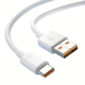 Cable USB Tipo C Original de 60 W 6 A Mi 12 11 10 9, Cable de Carga Rápida K50, Cable de Datos para Teléfonos Huawei - Product Image 1