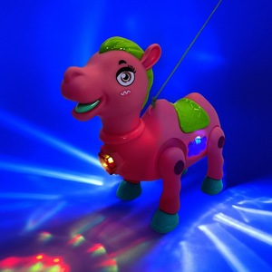 Correa eléctrica para juguete de camello, color macarrón, de plástico, con luz, para niños de 2 a 4 años, unisex - Product Image 3