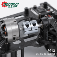 Acoplador Rígido Mini Anodizado de Aluminio con Tornillo de Fijación, Sin Holgura, Compacto y Ligero para Impresora 3D, Motor Paso a Paso CNC, Encoder y Servo