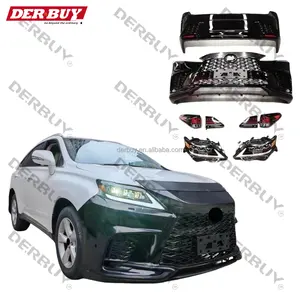 Tunning Parts For LE XUS RX RX300 RX450 accessories auto car parts facelift 2009-2015 to RX300 RX450 2024 F sport bodykit