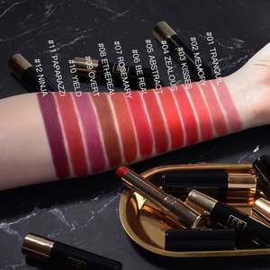 Lápiz Labial Mate <span class=keywords><strong>SACE</strong></span> <span class=keywords><strong>LADY</strong></span>, Maquillaje Impermeable, Labios Rojos, Larga Duración, Terciopelo, 12 Colores, Cosméticos al por Mayor - Product Image 4