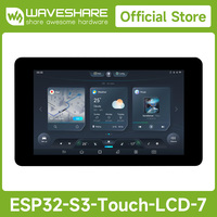 Waveshare ESP32-S3-Touch-LCD-7, Pantalla Táctil Capacitiva de 7 Pulgadas, Placa de Desarrollo, Táctil de 5 Puntos, Procesador LX7 de Doble Núcleo de 32 bits