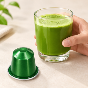 Cápsulas de Matcha con Aroma Personalizado, Cápsulas de Té Verde Estilo Original, Venta al por Mayor, OEM, Marca Privada, en Stock - Product Image 4