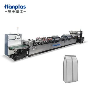 Hanplas LDPE เครื่องทำถุงพลาสติกอัตโนมัติ, เครื่องทำถุงช้อปปิ้งแบบหิ้วพลาสติก HP-King