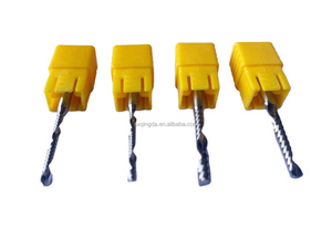 QINGDA Customizable ODM/OEM Single Flute Cut Spiral Carbide <strong>Tungsten</strong> Cobalt Alloy Tia Coated 38-60mm <strong>End</strong> <strong>Mill</strong> for MDF Wood - Product Image 2