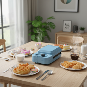 Máquina <span class=keywords><strong>para</strong></span> Hacer Sándwiches Individuales Anbolife de 650W, Placas Desmontables, Máquina <span class=keywords><strong>para</strong></span> Hacer Waffles Taiyaki en Forma de Pez, <span class=keywords><strong>para</strong></span> Servir Individualmente en Casa - Product Image 5