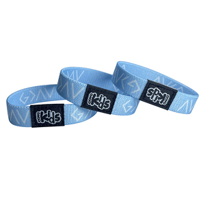 Pulsera de Tela Elástica para Niños, Personalizada, de Poliéster, Impermeable, con NFC y RFID, para Eventos, con Etiqueta Tejida, Precio de Fábrica <span class=keywords><strong>Totwoo</strong></span> - Product Image 1