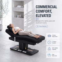 Table de massage électrique OEM à 3 moteurs avec interrupteur au pied, réglable en hauteur, mobilier de salon