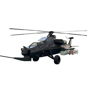 Modèle d'hélicoptère de grande taille, simulation de technologie aéronautique, entrepôt de simulation, grand modèle militaire J-15 J-16 Wu Zhishi - Product Image 1