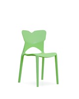 Chaise de salle à manger moderne résistante aux UV, légère, durable, écologique, pour usage extérieur dans les restaurants, hôtels, bars et maisons.