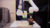 Système de robot collaboratif FANUC CRX-10iA léger à 6 axes, charge utile de 10 kg, pour l'inspection industrielle et les tâches automatisées