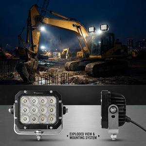 Feux <span class=keywords><strong>de</strong></span> <span class=keywords><strong>travail</strong></span> LED pour l'exploitation minière, phares <span class=keywords><strong>John</strong></span> <span class=keywords><strong>Deere</strong></span> pour Epiroc St14 Mt436b Mt6020 St1030, lumière LED 6000K - Product Image 3