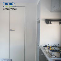 ONLYWE Caravane de voyage tout-terrain portable aux normes australiennes avec cuisine et rangement pour le camping