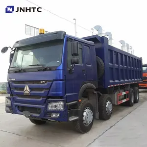 SINOTRUCK HOWO 371 30 طن 8 4 قلابة الثاني اليد شاحنة قلابة