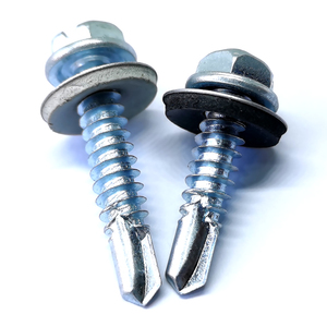 Vis autoperforantes à tête hexagonale à pas réduit avec pointe foret - Product Image 1