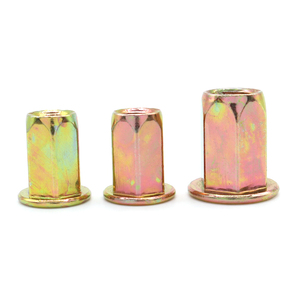 Sản xuất tùy chỉnh M5 M6 M8 kéo Nut đinh tán cường độ cao phẳng đầu đinh tán hạt và hình lục giác đinh tán NUT - Product Image 5