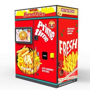 Ninix Party French Fries Pizza Chicken Hot Food Vending Machine Touch Screen AC 110/220V 1 Year Warranty - Product Image 1