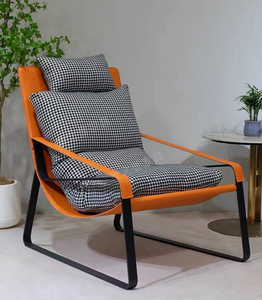 Nordique de haute qualité Teddy Boucle tissu salon chaise longue Style canapé simple chaise <span class=keywords><strong>Pacha</strong></span> - Product Image 5