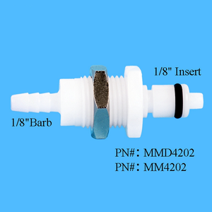Прямая Продажа с завода, 1/8 трубка, <span class=keywords><strong>3</strong></span> мм, прямое Крепление на панель, быстросоединяющая муфта, пластиковая Соединительная муфта для труб - Product Image 2