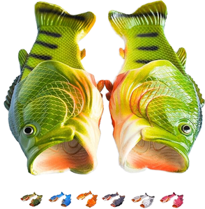 Claquettes en PVC synthétique pour hommes, amusantes, antidérapantes, légères, confortables, à bout ouvert, camouflage, été, couple, parent-enfant - Product Image 2