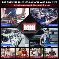 Escáner de Automóviles LAUNCH X431 PRO ELITE, Herramienta de Diagnóstico Automotriz
