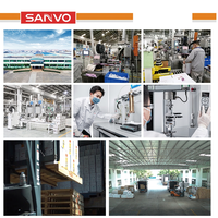 SANVO Mastic silicone acétique 300ml Haute résistance aux intempéries Adhésif à séchage rapide Non corrosif Temps de séchage à la surface de 0,2h pour