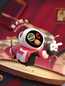Eiliko <span class=keywords><strong>AI</strong></span> Emotional Trend Companion Robot ABS Masked Party Themed Electronic Toy Sound Function Ages 14+ Blind Box Second - Product Image 5