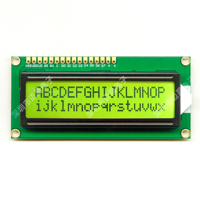 Modul LCD STN 1602C1 Custom Maijing dari Pabrik Shenzhen, Backlight LED, Resolusi 16x2, Pemasangan SMD, 300cd/m2