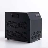 Mini refroidisseur stable 1/3hp Chiller Filtre et pompe intégrés Petit refroidisseur d'eau refroidi à l'eau pour bain de glace