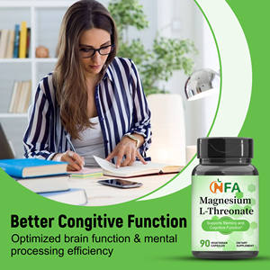 Cápsulas de L-Treonato de Magnesio OEM ODM con Celulosa Vegetal de Magnesio, Mejora la Memoria, la Concentración Cognitiva y la Función Cognitiva - Product Image 3