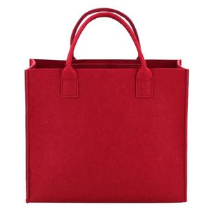 Eco-Friendly Lightweight Large Ladies Storage <b>Bags</b> Personalised Green Felt <b>Foldable</b> Clothing and <b>Beach</b> Gifts Shopping <b>Bag</b> - Product Image 1