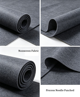 Rouleau de feutre non tissé aiguilleté haute densité pour tapis automobile et rembourrage de coffre de voiture