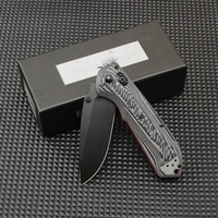 Couteau pliant de survie et d'autodéfense BM-560 avec manche G10, idéal pour le camping et les activités de plein air, petit couteau portable, vente en gros usine
