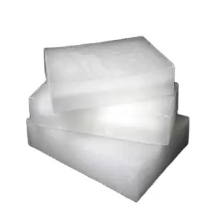 Kun Lun Refined 58-60 Wax Paraffin Slab Maker Crude Refinement Solid Forms for Candle Making