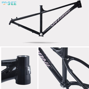 SeeMore 27,5/29 pulgadas Cable interno Enrutamiento Freno de disco Hardtail <span class=keywords><strong>Bicicleta</strong></span> de montaña Marco de aluminio Suelo Pendiente Marco Dirt Bike Frame - Product Image 6