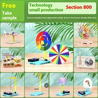 Petit ensemble d'expériences scientifiques musicales pour enfants de 7 à 9 ans, bricolage, matériaux en bois faits à la main, jouets scientifiques d'ingénierie, enseignement de la maternelle