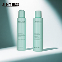 Bouteille de shampooing cosmétique en plastique verte personnalisée de 100 ml, 150 ml, 200 ml, 250 ml, 300 ml, 350 ml avec pompe à lotion