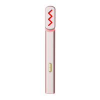 Outil de massage facial portable, microcourant et vibration, baguette de massage pour les yeux