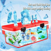 Conteneur isotherme en plastique rotomoulé PP de 31 L pour la livraison de repas en restaurant, chauffe-plats, transporteur de nourriture pour la restauration